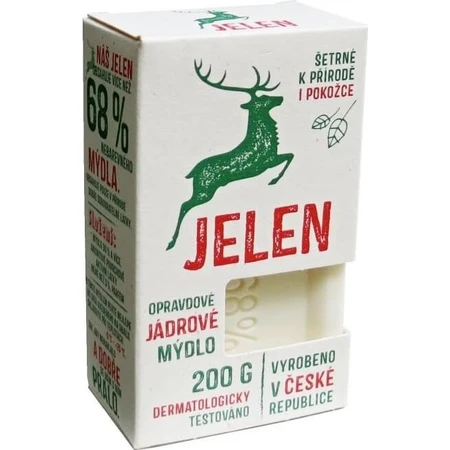 Jabón nuclear de ciervo 200 g 1×200 g, jabón