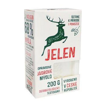 Jabón nuclear de ciervo 200 g 1×200 g, jabón