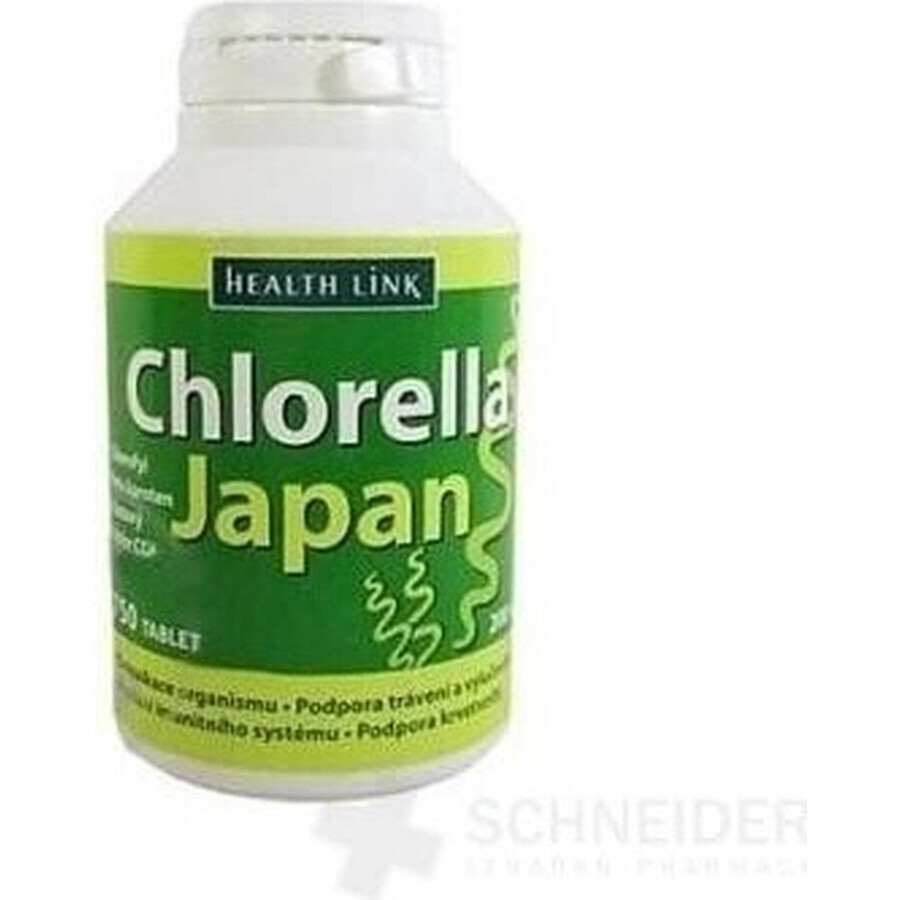 Health Link CHLORELLA JAPAN 1×750 tbl, chlorella