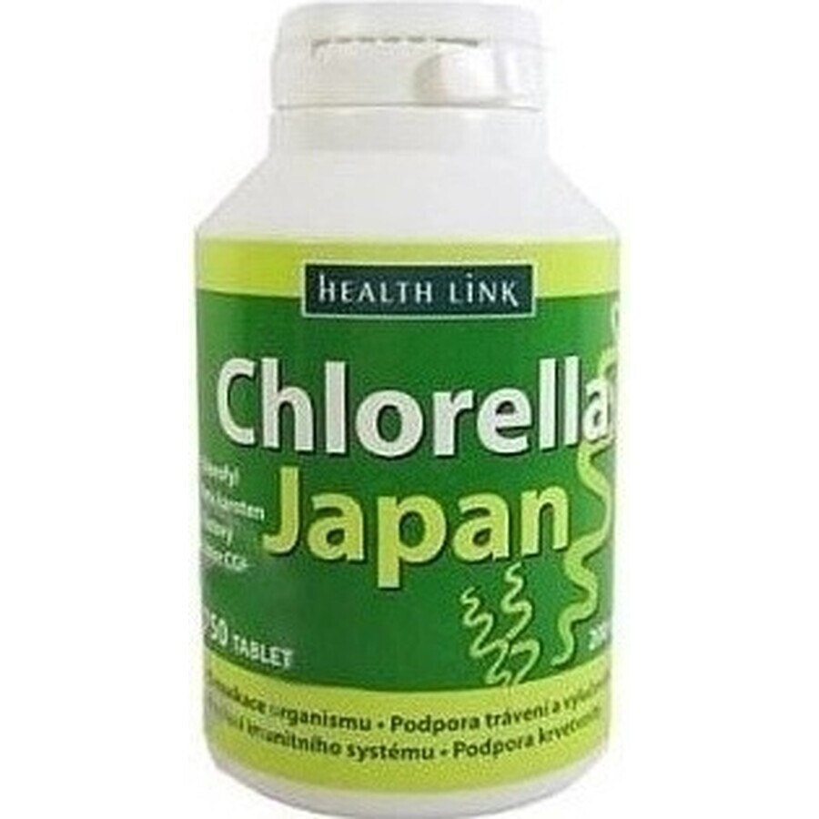 Health Link CHLORELLA JAPAN 1×750 tbl, chlorella