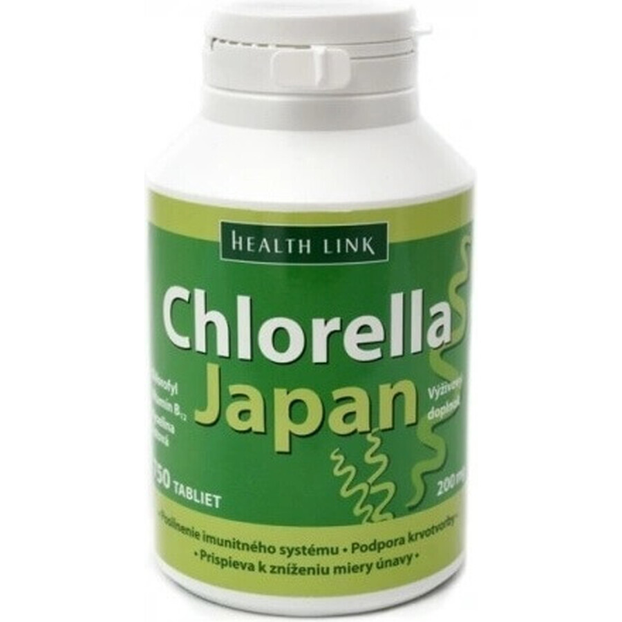 Health Link CHLORELLA JAPAN 1×750 tbl, chlorella