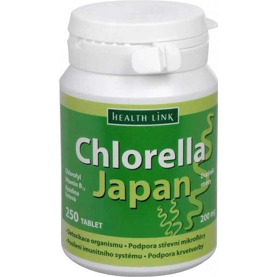 Health Link CHLORELLA JAPAN 1×750 tbl, chlorella