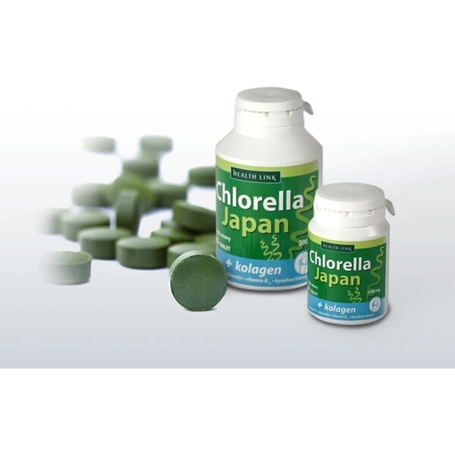Health Link CHLORELLA JAPAN 1×750 tbl, chlorella