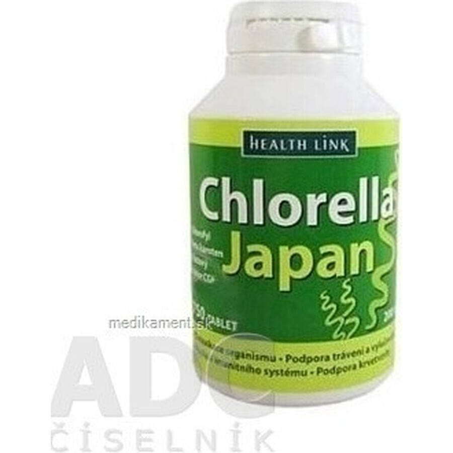 Health Link CHLORELLA JAPAN 1×750 tbl, chlorella