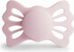 FRIGG FRIGG Lucky symmetric silicone pacifier white lilac, +6m 1&#215;1 pc, silicone pacifier