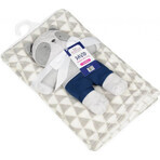 BABYMATEX Couverture pour bébé avec jouet Lion Bleu 75 x 100 cm 1×1 pc BABYMATEX Couverture pour bébé avec jouet Lion Bleu 75 x 100 cm 1×1 pc