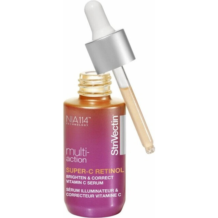 StriVectin Super-C Brightening Serum with Retinol and Vitamin C 1×30 ml, Ser illuminator