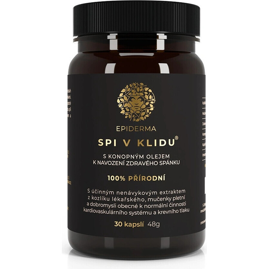 EPIDERMA SPI in a BOX 1×30 tbl, food supplement