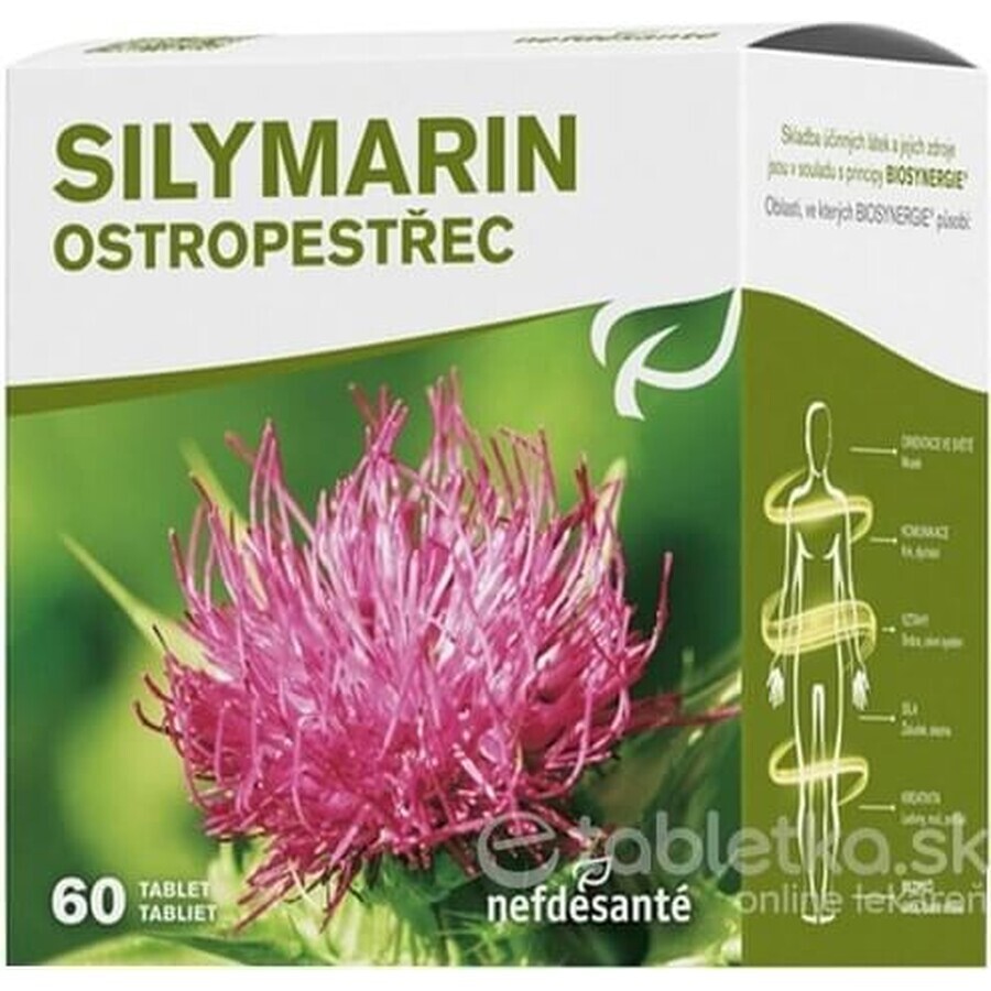SILYMARIN 1×60 tbl, silimarină