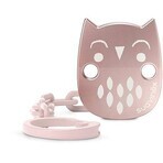 SUAVINEX | PREMIUM BONHOMIA pacifier clip BONHOMIA - pink 1×1 pc, pacifier clip