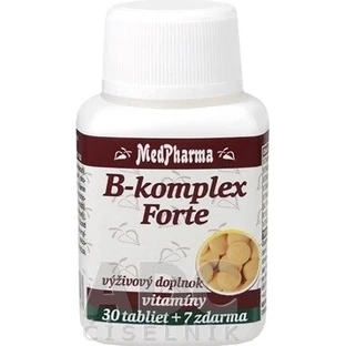 MedPharma B-complex Forte 1×37 tbl, voedingssupplement