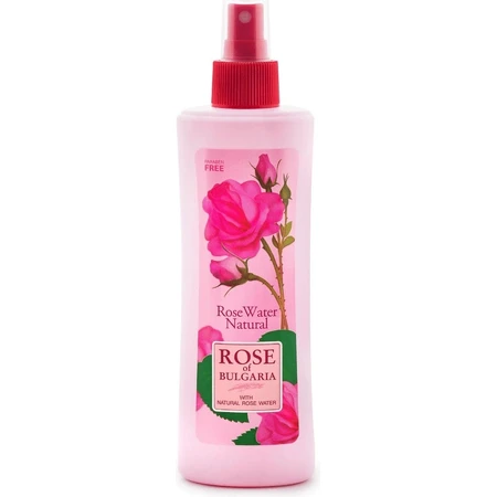 Rosa de Bulgaria Agua de Rosas Natural con Bomba 1×230 ml, agua de rosas