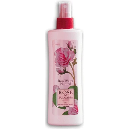 Rosa de Bulgaria Agua de Rosas Natural con Bomba 1×230 ml, agua de rosas