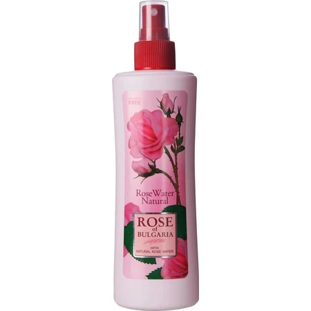 Rosa de Bulgaria Agua de Rosas Natural con Bomba 1×230 ml, agua de rosas