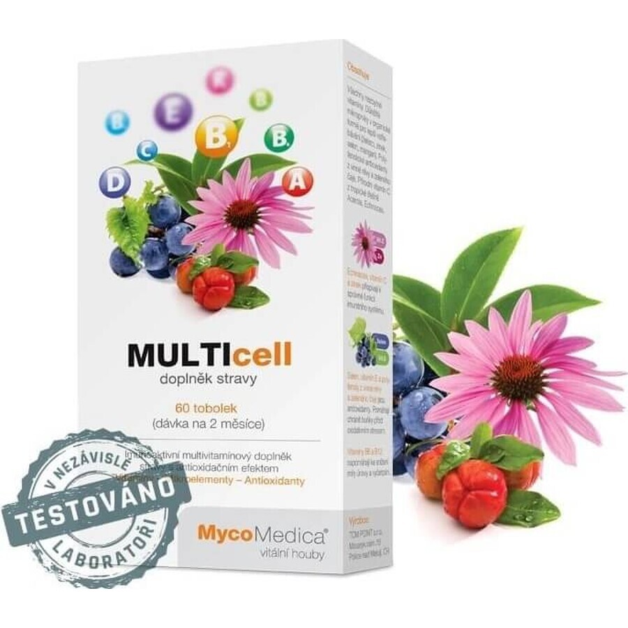 Mycomedica Multicell Vegan 524mg 60cps 1×60 cps