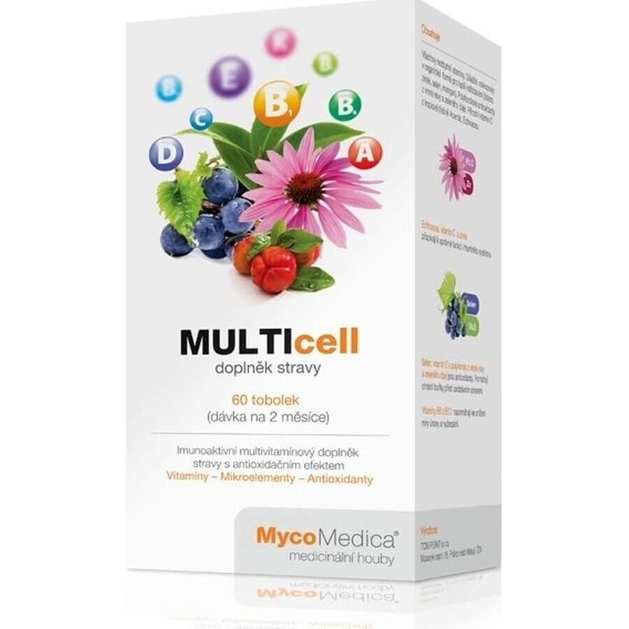 Mycomedica Multicell Vegan 524mg 60cps 1×60 cps