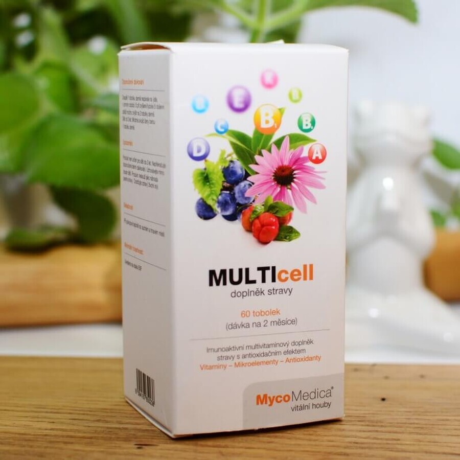 Mycomedica Multicell Vegan 524mg 60cps 1×60 cps
