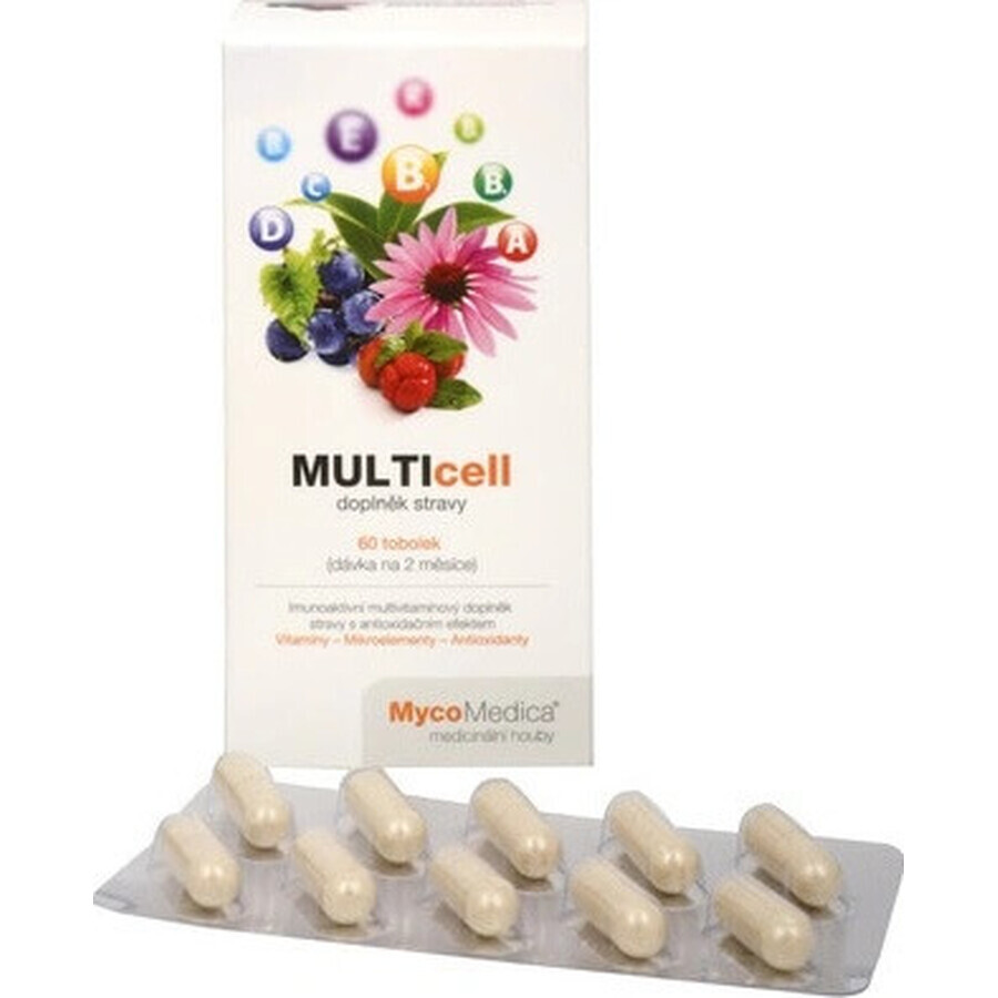 Mycomedica Multicell Vegan 524mg 60cps 1×60 cps