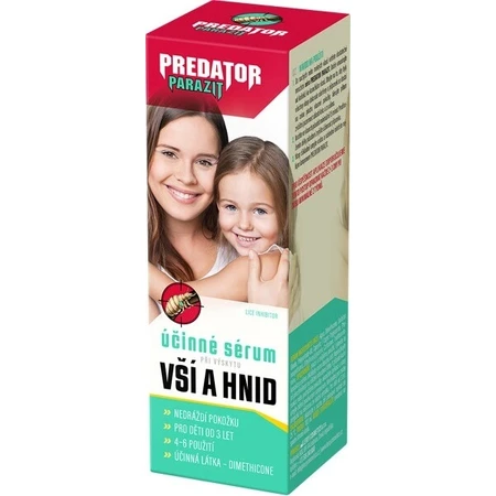 PREDATOR PARASITE Suero para piojos y lentejas 1×100 ml, suero