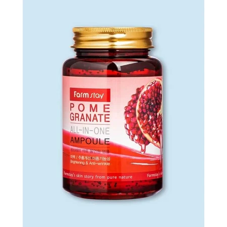 Farmstay Pomegranate Pomegranate All-In-One Ampoule 1×250 ml, nourishing and skin firming serum