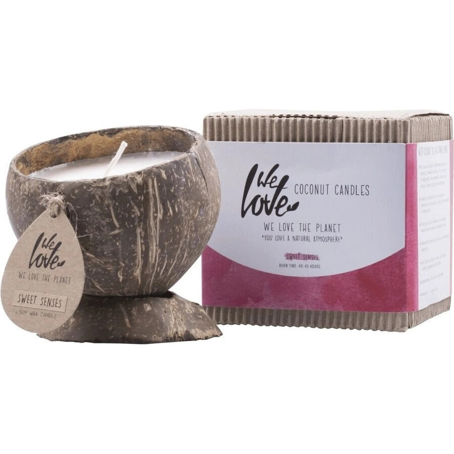WE LOVE THE PLANET SOY CREAM KO S.SENSES 190G 1×190g, bougie au soja