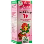 NATURES BETA GLUCAN CHILDREN'S SIRUP+ 1×100 ml, aromă de căpșuni sălbatice