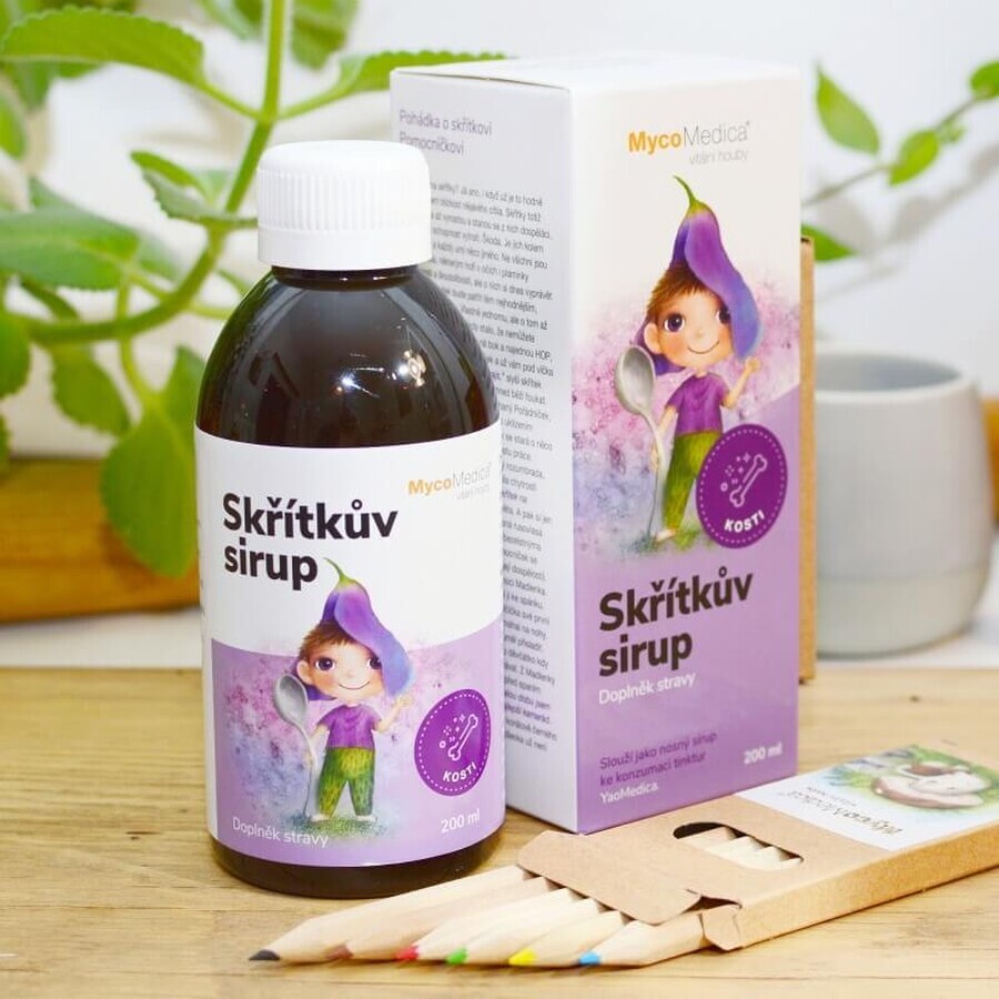 Mycomedica Skriatkov syrup 200ml 1×200 ml