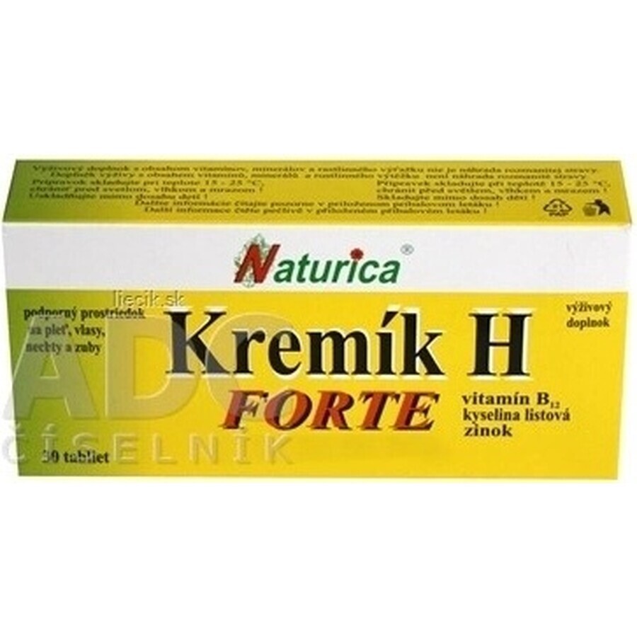 Naturica KREMIK H FORTE 1×30 tbl, silicone