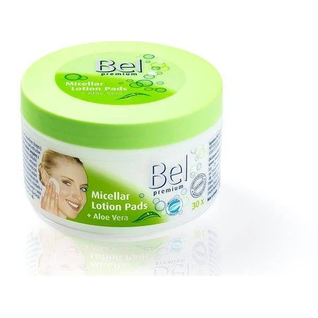 Bel Lotion Pads Aloë Vera 1×30 stuks, vochtige wattenschijfjes
