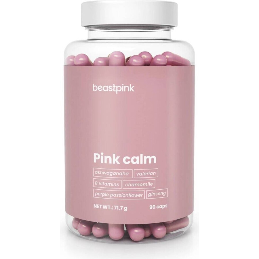 Gymbeam beastpink pink calm beastpink 90cps 1×90 gélules