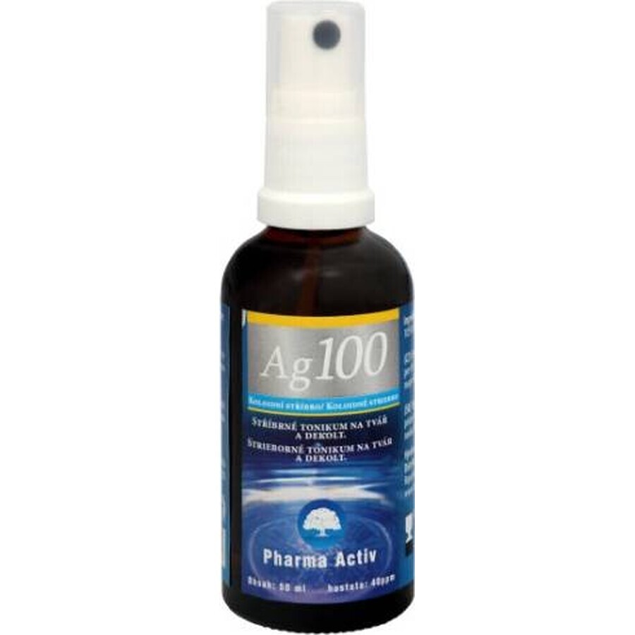 Pharma Activ Argento colloidale Ag100 10ppm spray 1×50 ml, argento colloidale