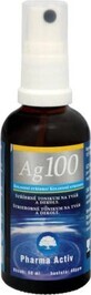 Pharma Activ Argint coloidal Ag100 10ppm spray 1&#215;50 ml, argint coloidal