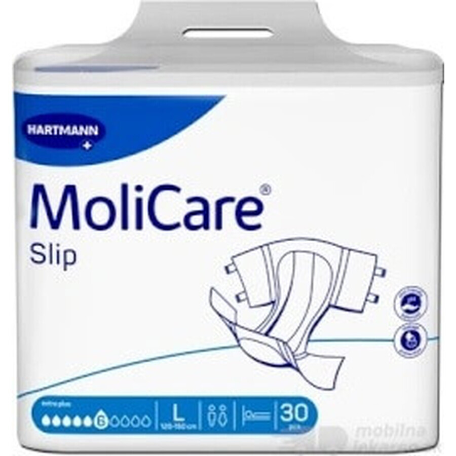 Buy MoliCare Briefs extra plus 6 sq. L 1×30pcs, incontinence briefs MoliCare Briefs extra plus 6 sq. L 1×30pcs, incontinence briefs