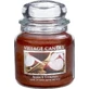 Village Candle Bougie parfumée en verre - Pomme et cannelle, moyenne 1×1 pc