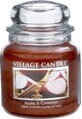 Village Candle Vela perfumada en vidrio - Manzana y canela, mediana 1&#215;1 unid.