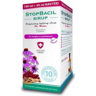 STOPBACIL Medical jarabe para la tos Dr Weiss 1×150 ml, jarabe para la tos