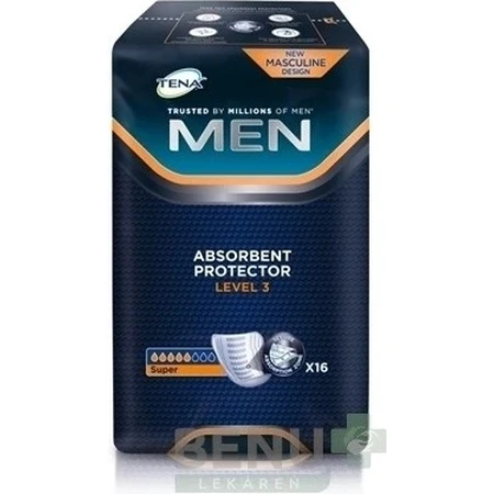 Compresas para la incontinencia masculina TENA Men Level 3 1×16