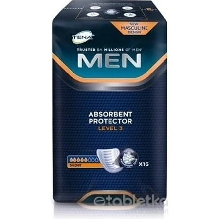 Compresas para la incontinencia masculina TENA Men Level 3 1×16