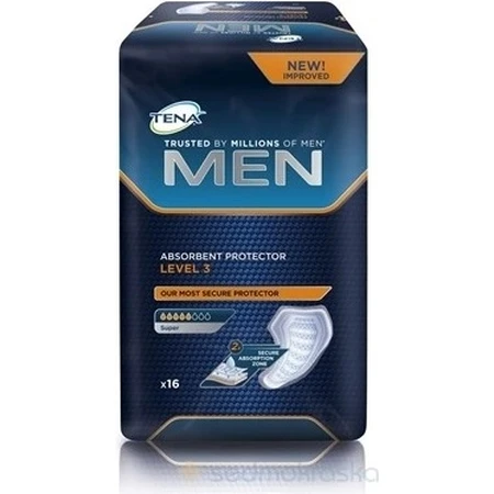 Compresas para la incontinencia masculina TENA Men Level 3 1×16