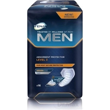 Compresas para la incontinencia masculina TENA Men Level 3 1×16