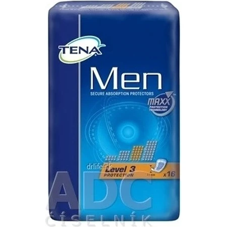 Compresas para la incontinencia masculina TENA Men Level 3 1×16