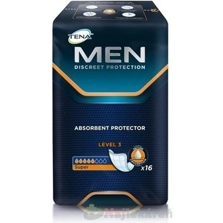 Compresas para la incontinencia masculina TENA Men Level 3 1×16