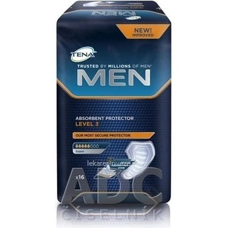 Compresas para la incontinencia masculina TENA Men Level 3 1×16