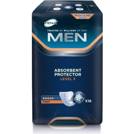 Compresas para la incontinencia masculina TENA Men Level 3 1×16