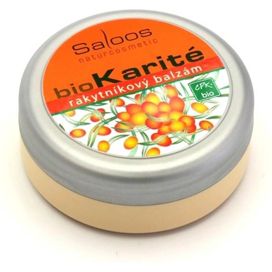 Saloos bioKarité baume à l'argousier 1×50 ml, produit naturel pur