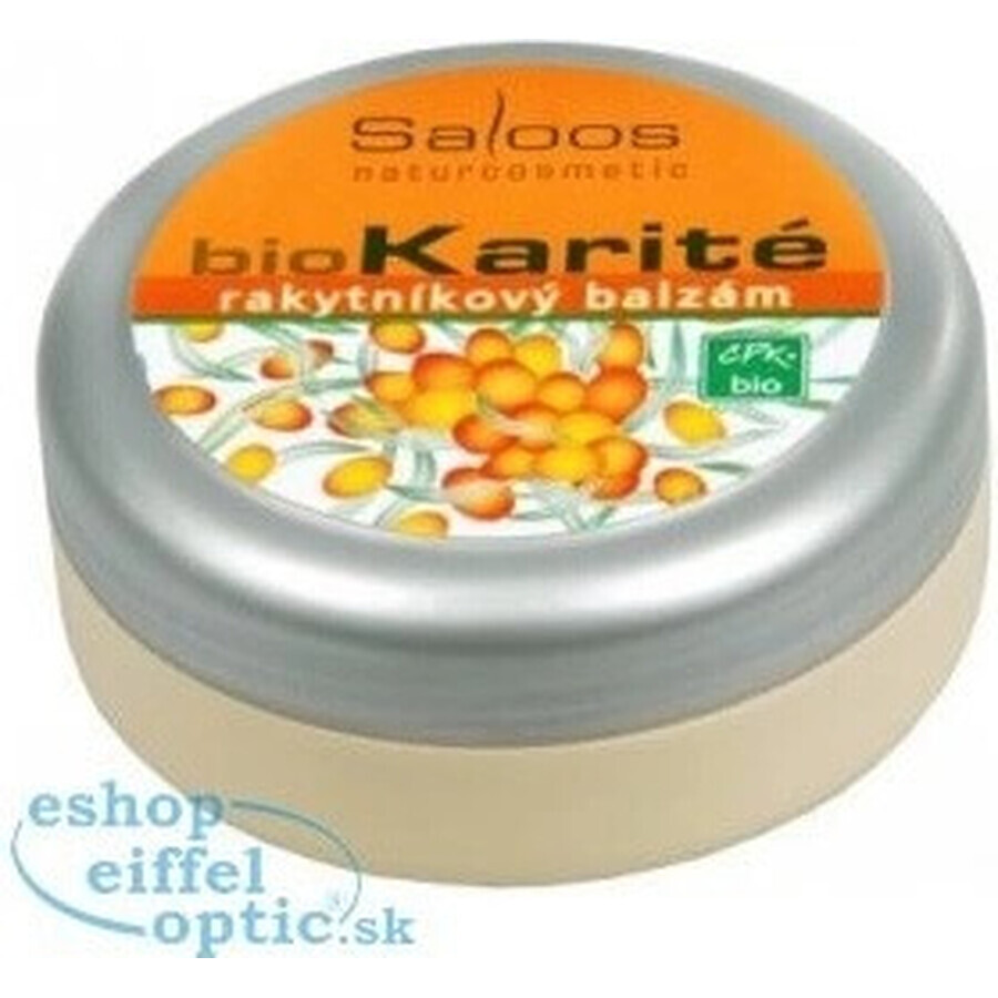 Saloos bioKarité baume à l'argousier 1×50 ml, produit naturel pur