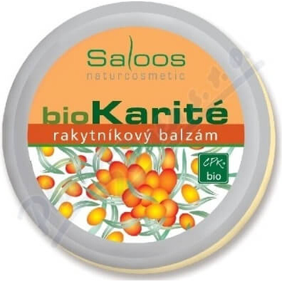 Saloos bioKarité baume à l'argousier 1×50 ml, produit naturel pur
