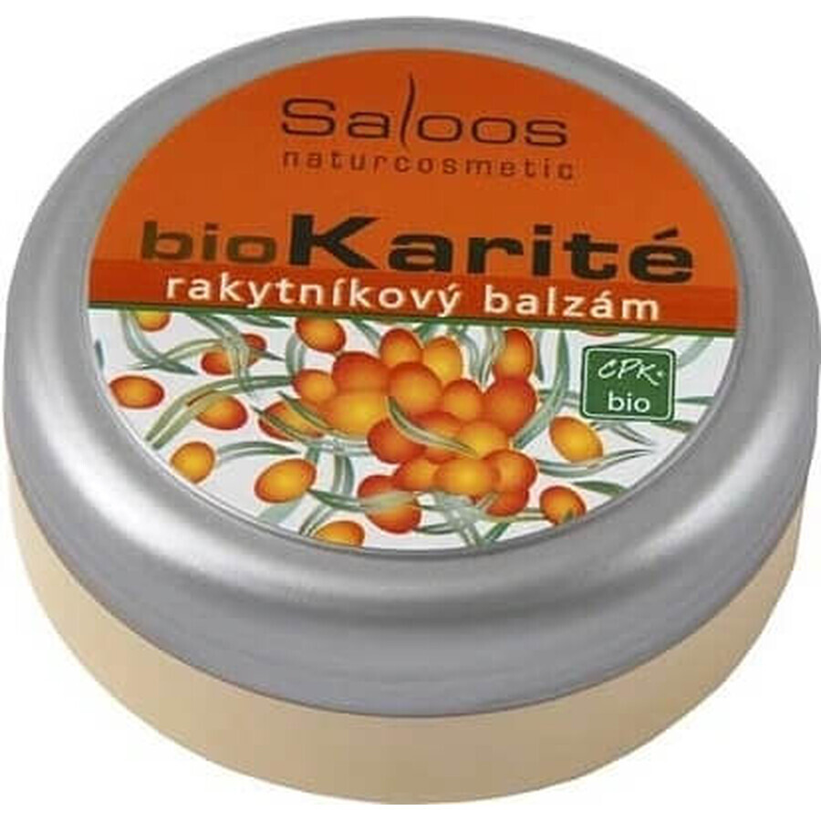 Saloos bioKarité baume à l'argousier 1×50 ml, produit naturel pur