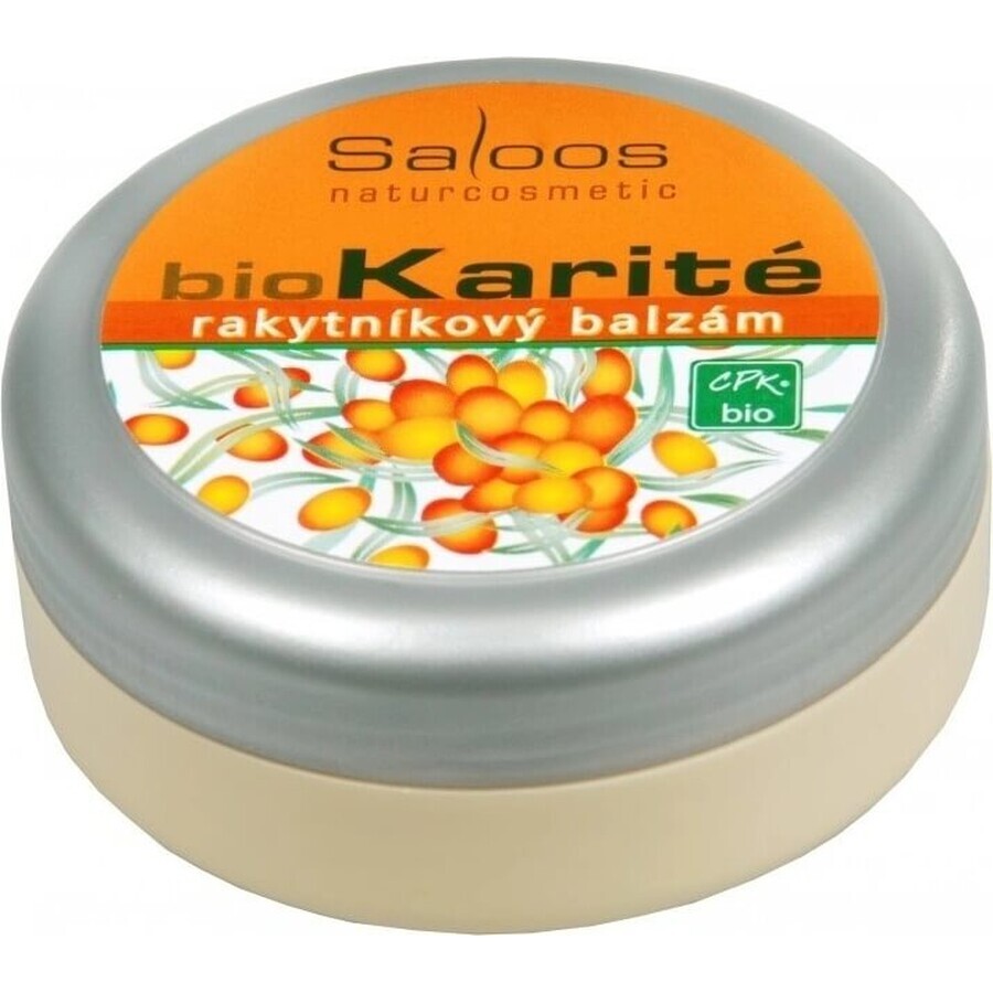 Saloos bioKarité baume à l'argousier 1×50 ml, produit naturel pur