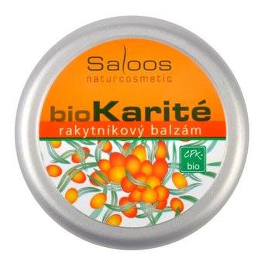Saloos bioKarité baume à l'argousier 1×50 ml, produit naturel pur